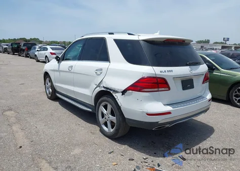 2017 Mercedes-Benz Gle 350 из США, поврежденный, VIN 4JGDA5JB1HA846876